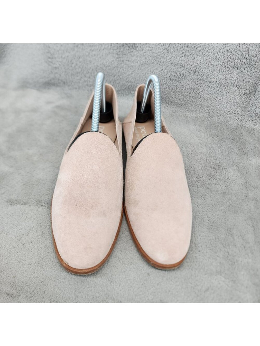 Pedro Garcia Shoes Womens Size EU 39 US 7.5 Pink Leather Slip On Loafer *Read* - Picture 3 of 13